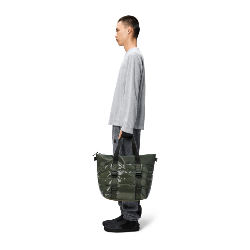 RAINS rankinė Puffer Mix Tote Bag 1401 (2)