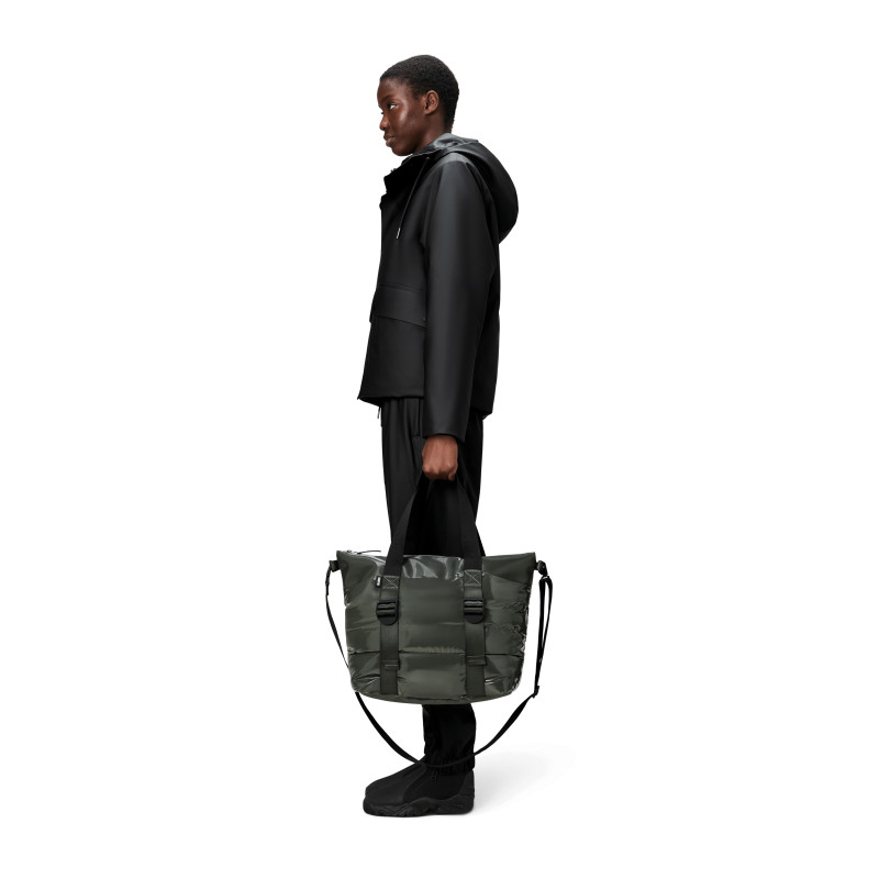 RAINS rankinė Puffer Mix Tote Bag 1401 (3)
