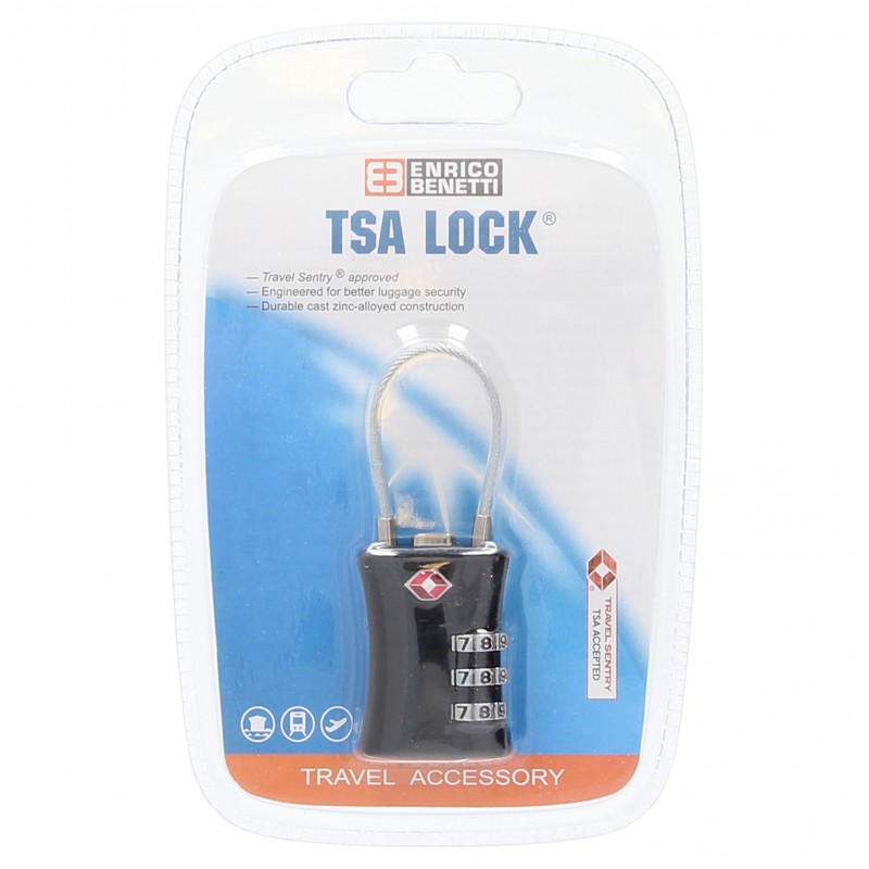 ENRICO BENETTI kodinė spynelė TSA lock 55016 (1)
