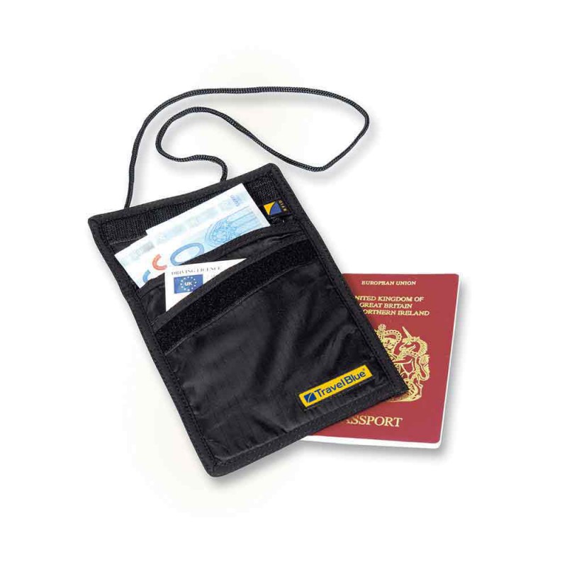 TRAVEL BLUE piniginė RFID Neck Wallet 125