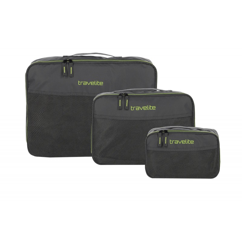 TRAVELITE dėklai Packing cubes (L/M/S) 000334