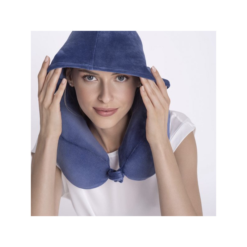 TRAVEL BLUE pagalvėlė Hooded Neck Pillow 216 (1)