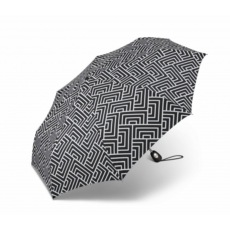 PIERRE CARDIN skėtis Easyma Black&White (1)